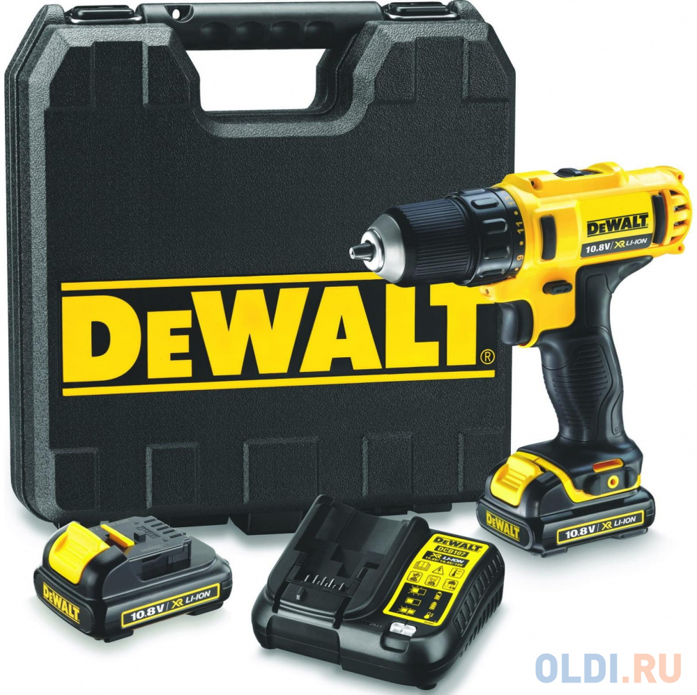 Дрель-шуруповёрт DeWalt DCD710D2-QW