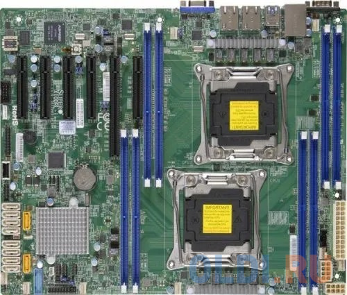 Материнская Плата SuperMicro MBD-X10DRL-i-B Soc-2011 iC612 ATX 8xDDR4 10xSATA3 SATA RAID i210 2хGgbEth bulk