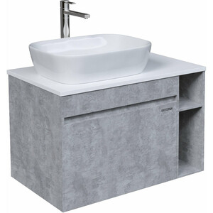 Мебель для ванной Grossman Фалькон 80х49 GR-3020, бетон