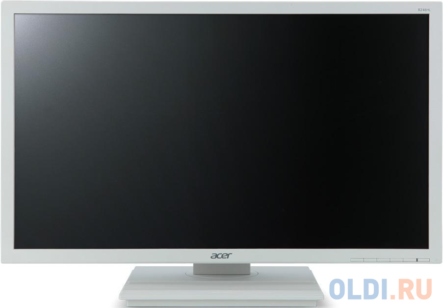 Монитор Acer 23.8" B246HYLBwmiprx белый IPS LED 5ms 16:9 HDMI M/M матовая HAS Pivot 1000:1 250cd 178гр/178гр 1920x1080 D-Sub DisplayPort FHD 6.25