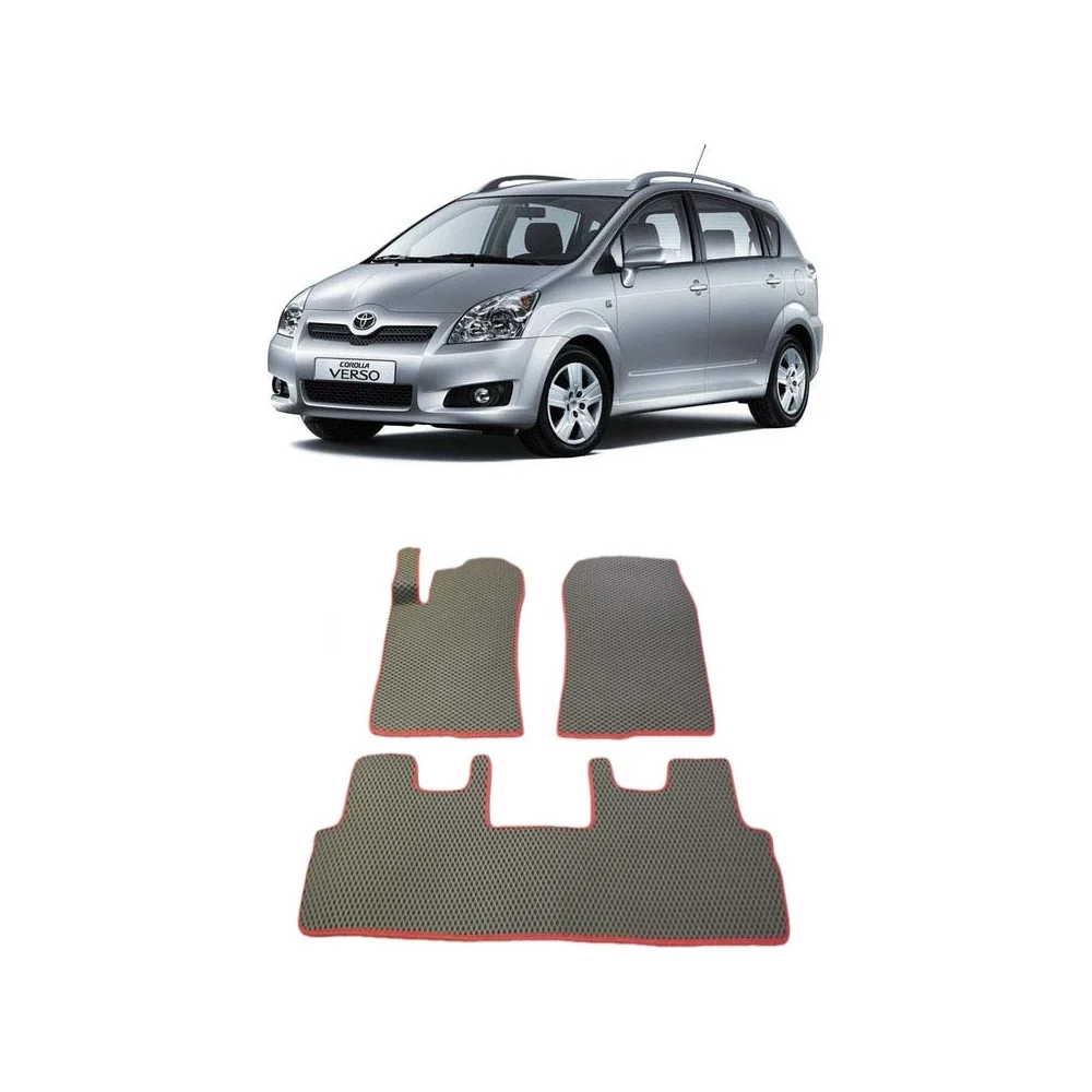 Ковры в салон автомобиля toyota corolla verso 5мест 2007 - 2009 Eva Smart 1810-A6B1-S <vendorcode>