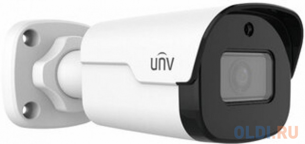 Uniview Видеокамера IP цилиндрическая, 1/2.7&quot; 4 Мп КМОП @ 30 к/с, ИК-подсветка до 50м., LightHunter 0.003 Лк @F1.6, объектив 2.8 мм, WDR, 2D/3D D