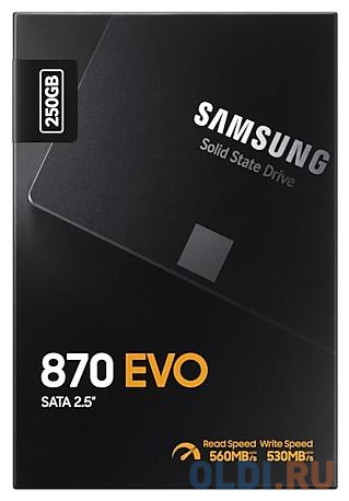 SSD накопитель Samsung 870 EVO 250 Gb SATA-III в Москвe