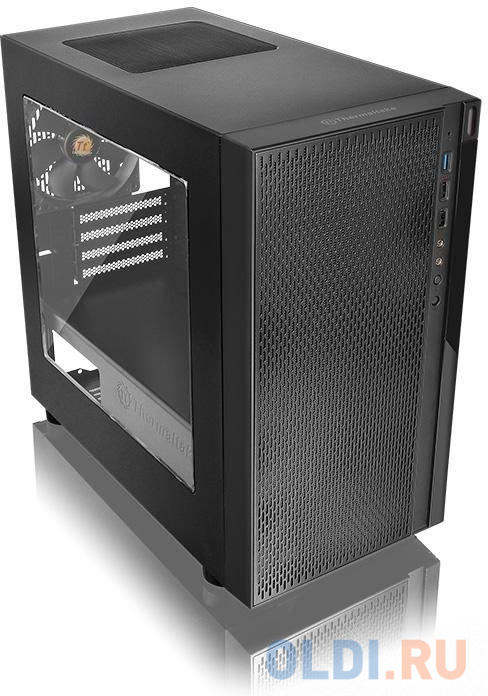 Корпус Thermaltake Versa H18 Black w/o PSU,Window,CA-1J4-00S1WN-00