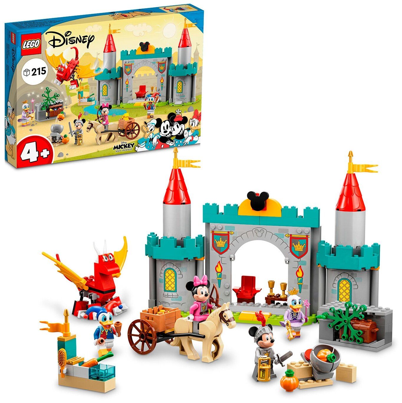 Конструктор LEGO Disney "Микки и его друзья — защитники замка" 10780 в Москвe