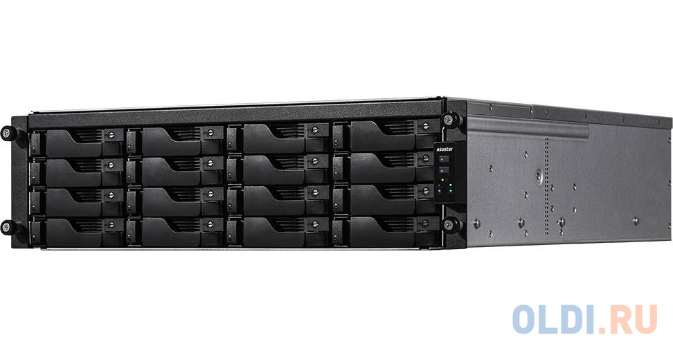 ASUSTOR AS7116RDX 16BAY/Intel Xeon E-2224 3.4GHz up to 4.6GHz, 4GB SO-DIMM DDR4, noHDD(HDD,SSD) ; 90IX01B1-BW3S10