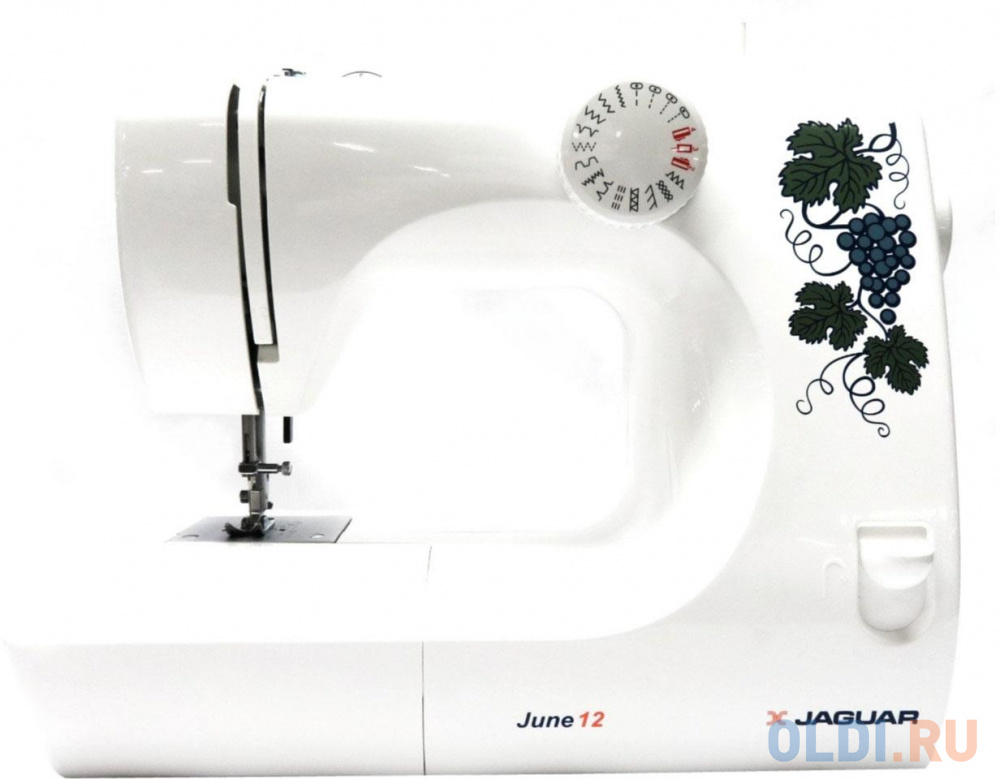 Швейная машина Jaguar June12 белый/цветы
