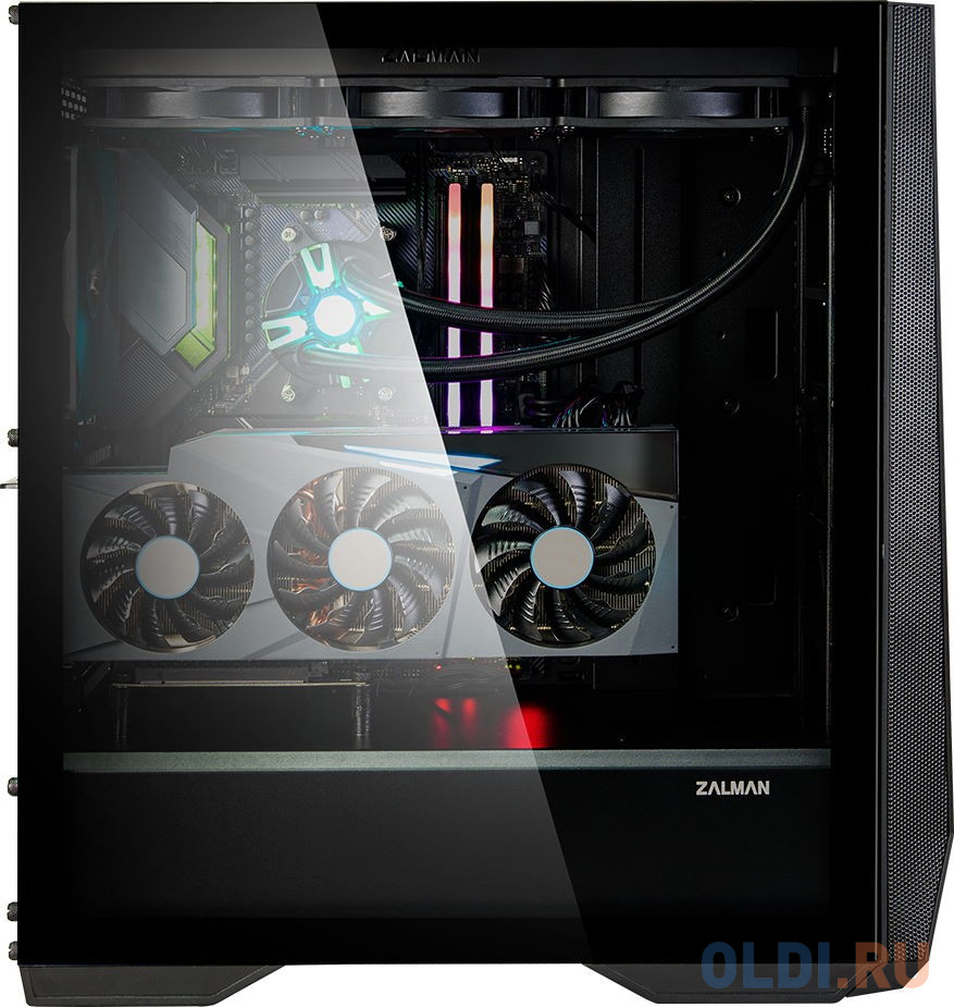 Корпус MidiTower Zalman Z9 Iceberg MS black EATX (Zalman Z9 Iceberg MS) (без блока питания) в Москвe