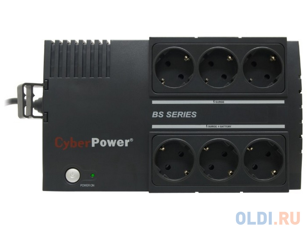 ИБП CyberPower BS850E 850VA/425W USB (3+3 EURO)