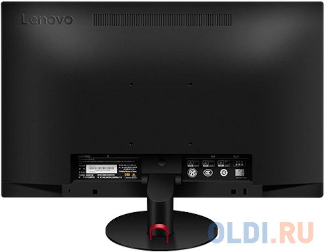 Монитор Lenovo 23.8" ThinkVision TE24-20 черный IPS LED 4ms 16:9 DVI матовая 250cd 178гр/178гр 1920x1080 60Hz VGA FHD 4.88кг