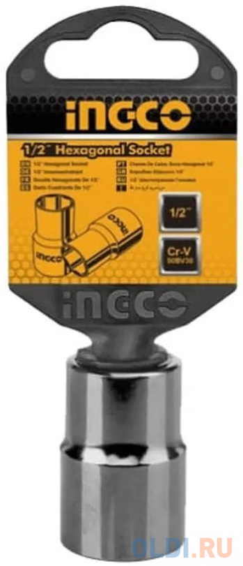 Головка шестигранная 1/2" INGCO HHAST12201