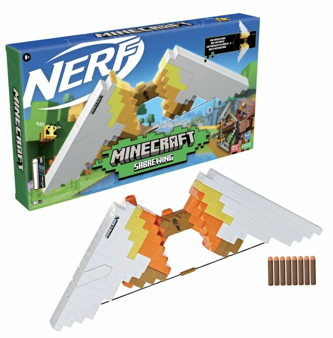 Бластер Hasbro Nerf Minecraft Sabrewing F4733EU4