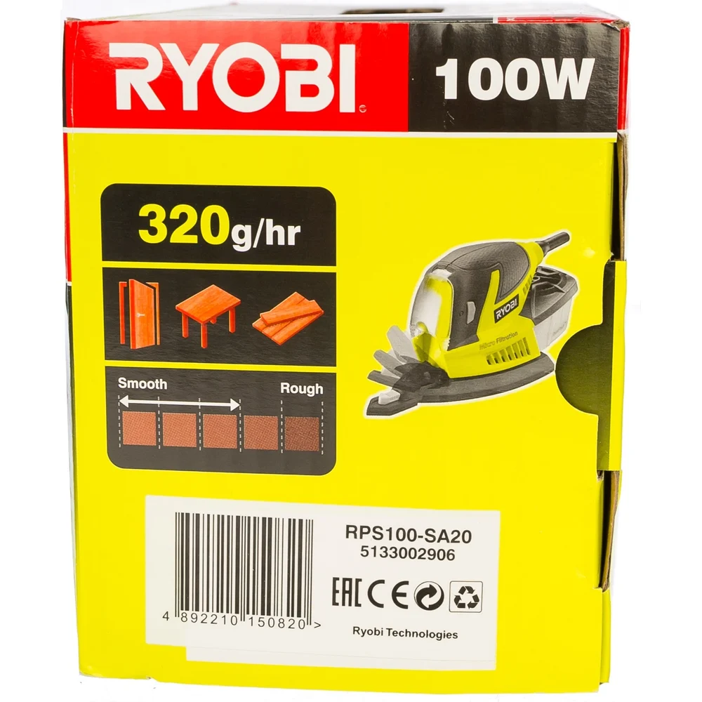 Дельташлифмашина Ryobi