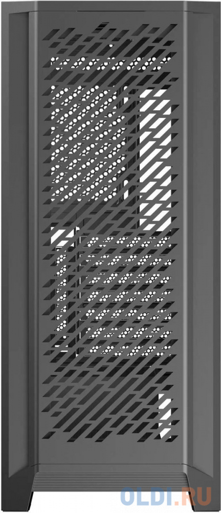 Корпус Оклик OCC-MD304 черный без БП ATX 10x120mm 5x140mm 2xUSB2.0 1xUSB3.0 audio bott PSU в Москвe