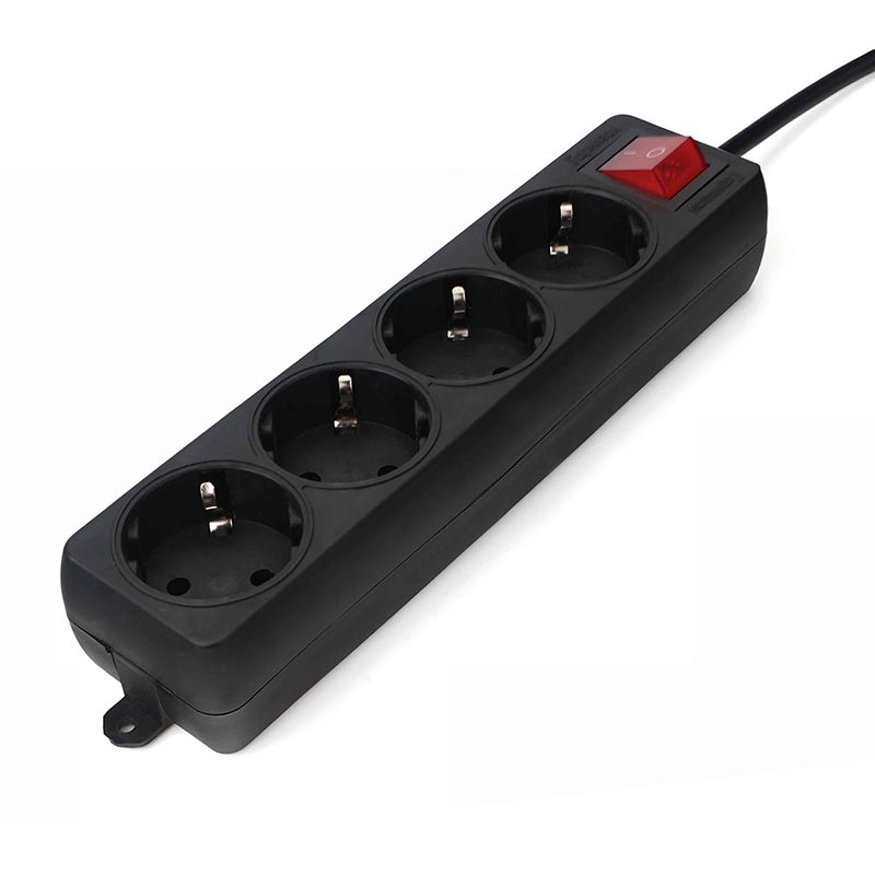 Удлинитель Гарнизон 4 Sockets 5m Black EL-NB-G4-B-5 в Москвe