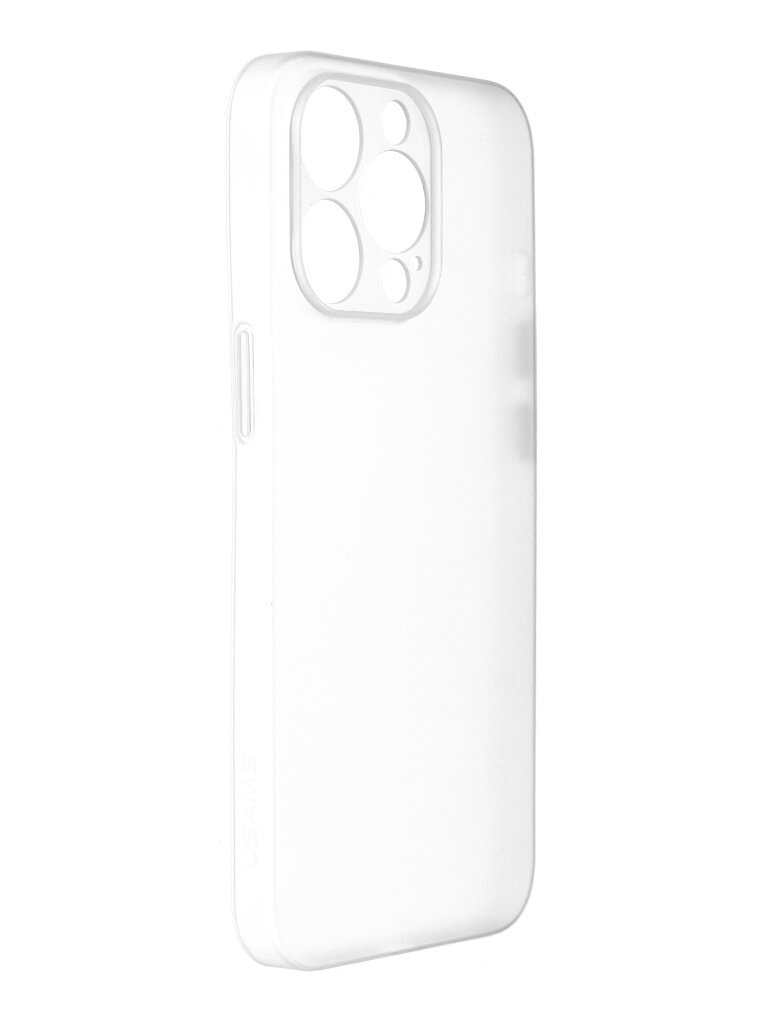 Чехол Usams для APPLE iPhone 13 Pro US-BH778 Ultra-Thin Matte White IP13PPQR04 в Москвe