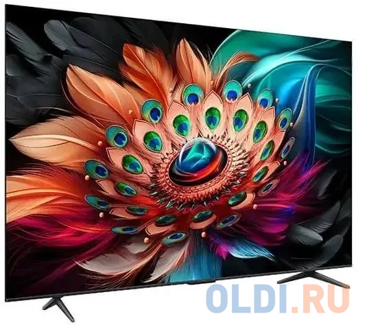 TCL 43" 43C655-CN черный {Ultra HD 60Hz DVB-T DVB-T2 DVB-C DVB-S DVB-S2 USB WiFi Smart TV}