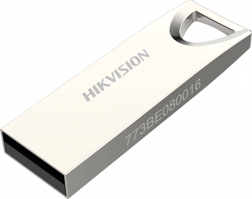 Флешка Hikvision M200 HS-USB-M200/64G 64ГБ USB2.0 серебристый