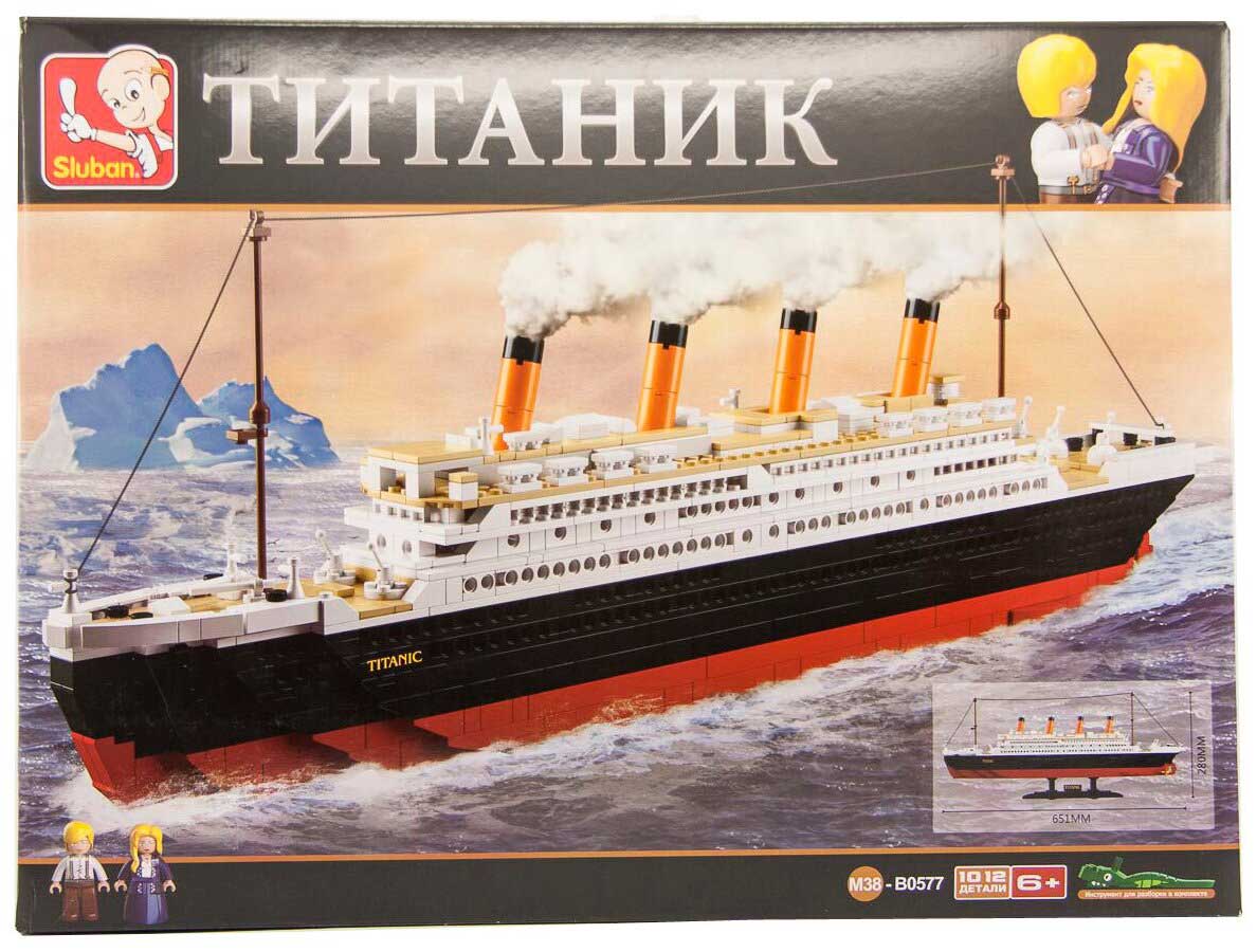 Конструктор "Титаник" (1012дет) в коробке M38-B0577
