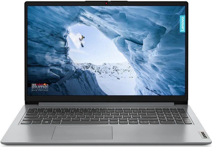 Ноутбук Lenovo IdeaPad 1 15IAU7 15.6" 1920x1080, Intel Core i3 1215U 1.2 ГГц, 8Gb RAM, 512Gb SSD, без OC, серый (82QD00EJUE)