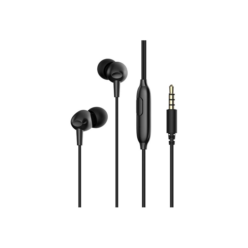 Наушники Havit Audio series-Wired earphone E48P Black
