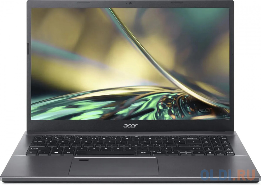 QWERTY Ноутбук Acer Aspire 5 515-57-57F8 15.6" FHD IPS, Intel Core Ci5-12450H, 8Gb, 512GB SSD, RJ45, USB-C, int., noOS,