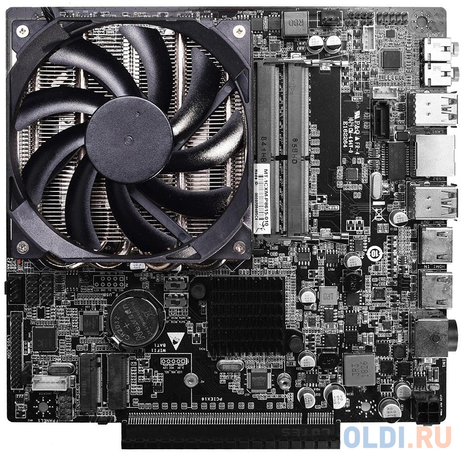 Кулер ID-COOLING IS-30 LGA-1150/51/55/56 низкопрофильный высота 30mm (36шт/кор, TDP 100W, PWM, 4 тепл.трубки прямого контакта, FAN 92mm) BOX в Москвe