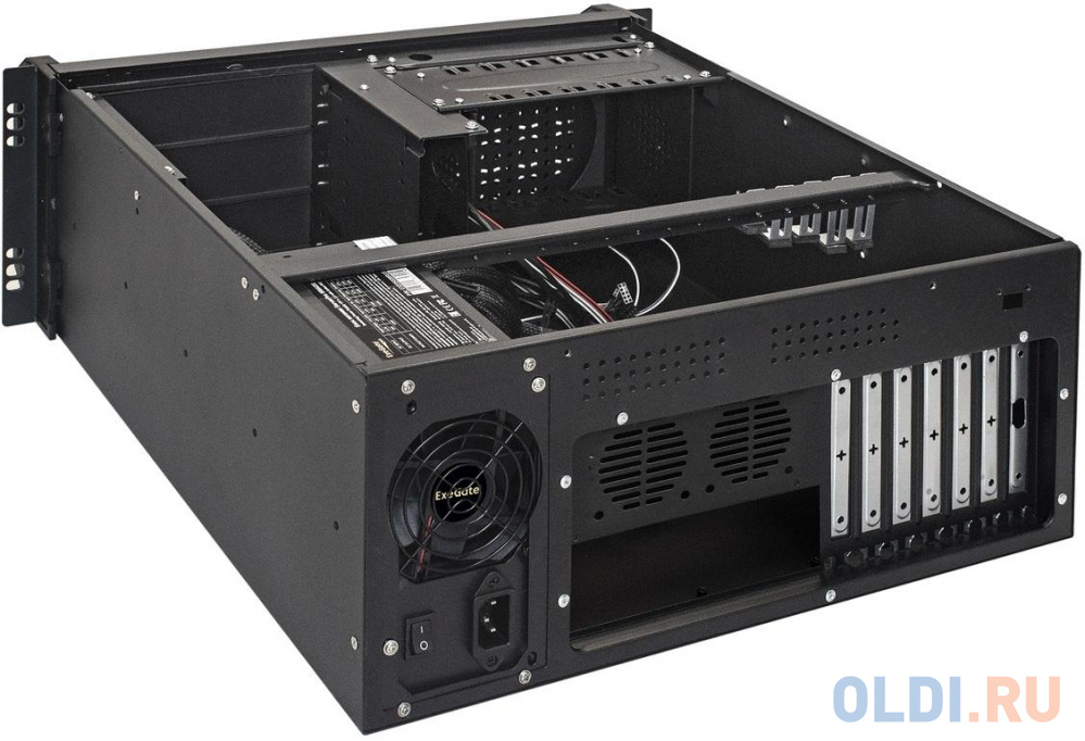 Серверный корпус ExeGate Pro 4U450-16/4U4019S <RM 19", высота 4U, глубина 450, БП 1100RADS, USB>