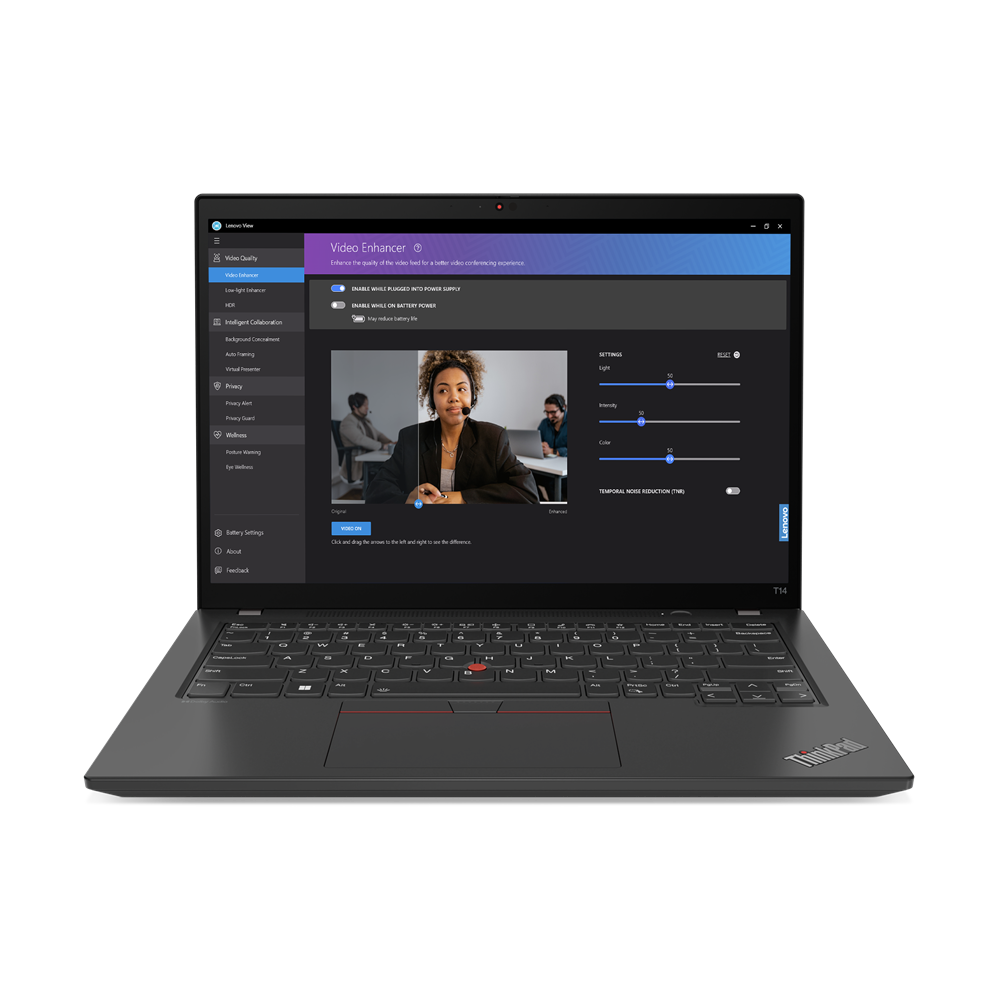 Ноутбук Lenovo ThinkPad T14 G4 14" IPS 1920x1200, Intel Core i5 1335U 1.3 ГГц, 16Gb RAM, 512Gb SSD, W11Pro, черный (21HD004KRT)