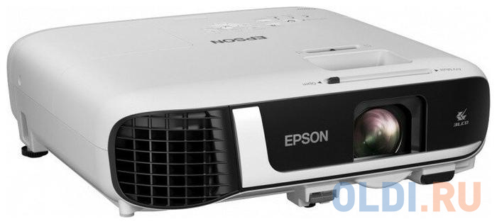 Проектор Epson EB-FH52 1920х1080 4000 люмен 16000:1 белый черный V11H978040