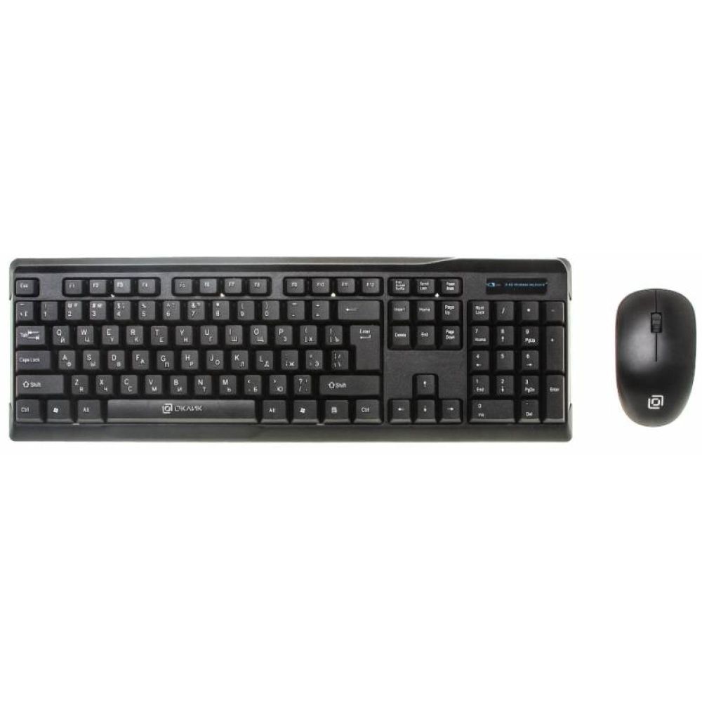 Комплект клавиатура и мышь Oklick