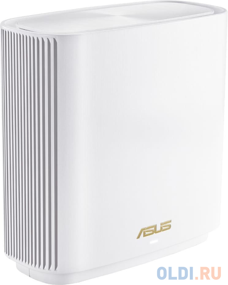 ASUS XT8 (W-2-PK) // роутер, из 2 точек доступа, 802.11b/g/n/ac/ax, до 574 + 4804Мбит/c, 2,4 + 5 гГц, белый ; 90IG0590-MO3G80