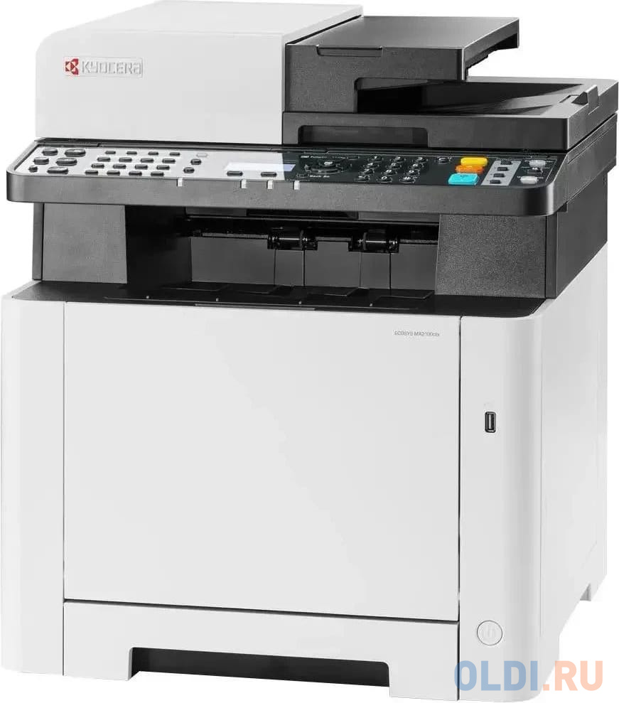 Kyocera ECOSYS MA2100cwfx P/C/S/F Цв.лазерный А4, 21 стр/мин, 1200 dpi, 512Mb, USB,WiFi, Network, дуплекс, автоподатчик, старт.тонер. в Москвe