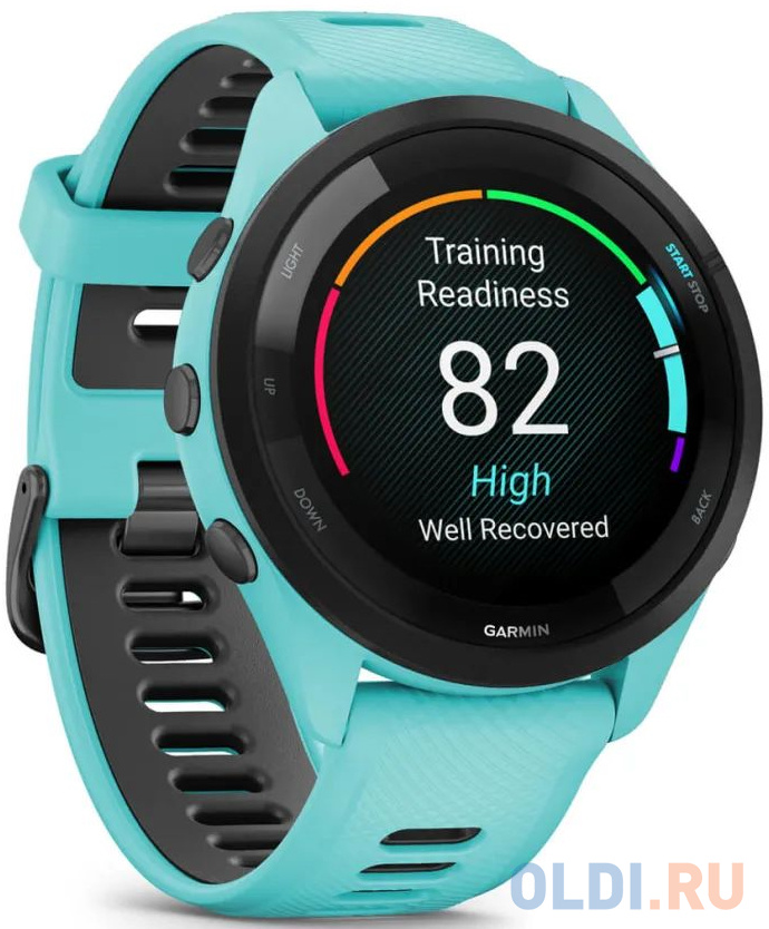 Смарт-часы Garmin Forerunner 265 бирюзовый 46,1мм в Москвe