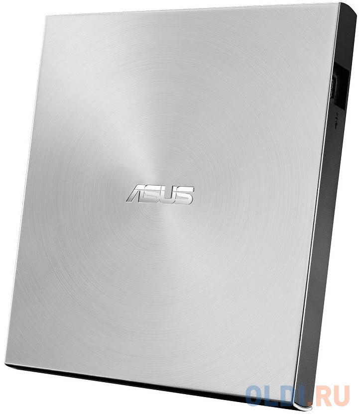 Внешний привод DVD±RW ASUS SDRW-08U9M-U USB 2.0 серебристый Retail