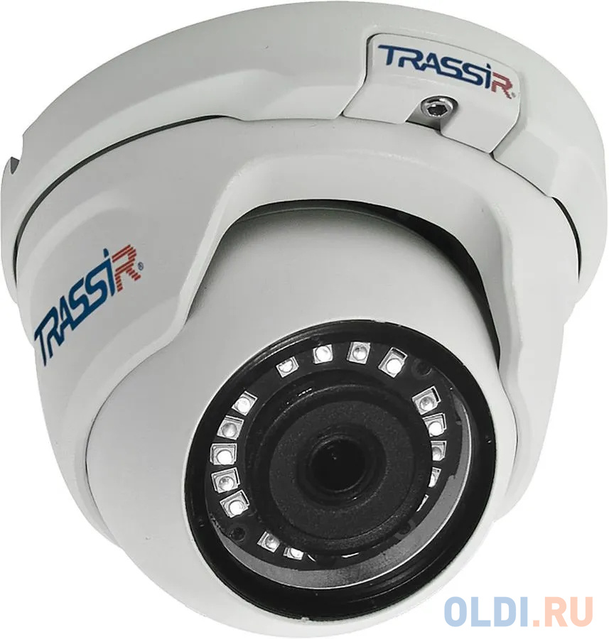 Камера IP Trassir TR-D2S5-noPoE v2 CMOS 1/2.9&quot; 3.6 мм 1920 x 1080 Н.265 H.264 H.264+ H.265+ RJ-45 LAN белый
