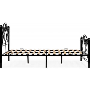 Кровать Woodville Викси 160х200 черная (482085) в Москвe