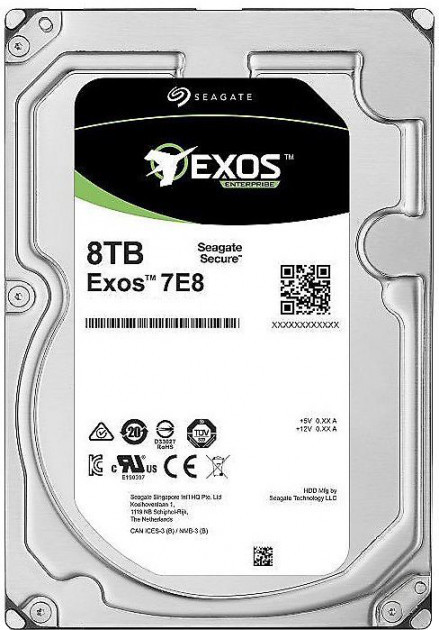 Жесткий диск Seagate Exos SAS 8Tb (ST8000NM001A)