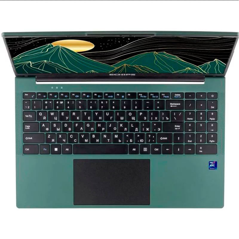 Ноутбук Echips Malachite NQ15E (Intel Celeron N100 1.1Ghz/8192Mb/256Gb SSD/Intel UHD Graphics/Wi-Fi/Bluetooth/Cam/15.6/1920x1080/Windows 11 Pro) в Москвe