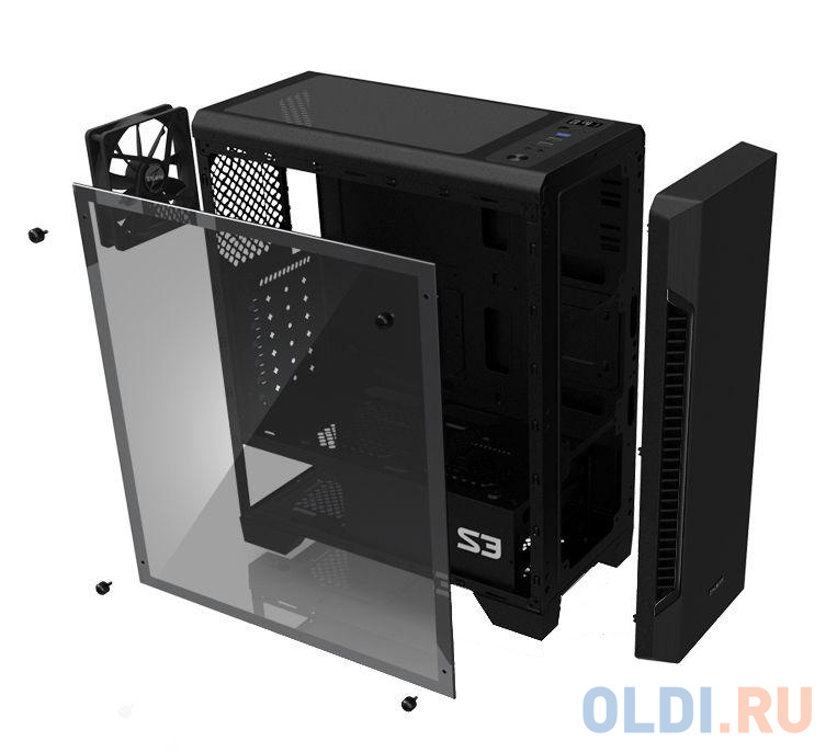 Корпус Zalman S3 Black w\\o PSU в Москвe