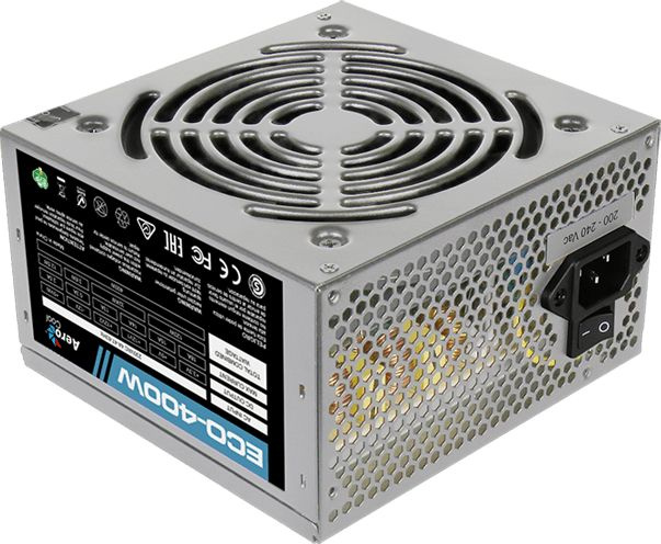 Блок питания AeroСool ATX 400W ECO-400 в Москвe