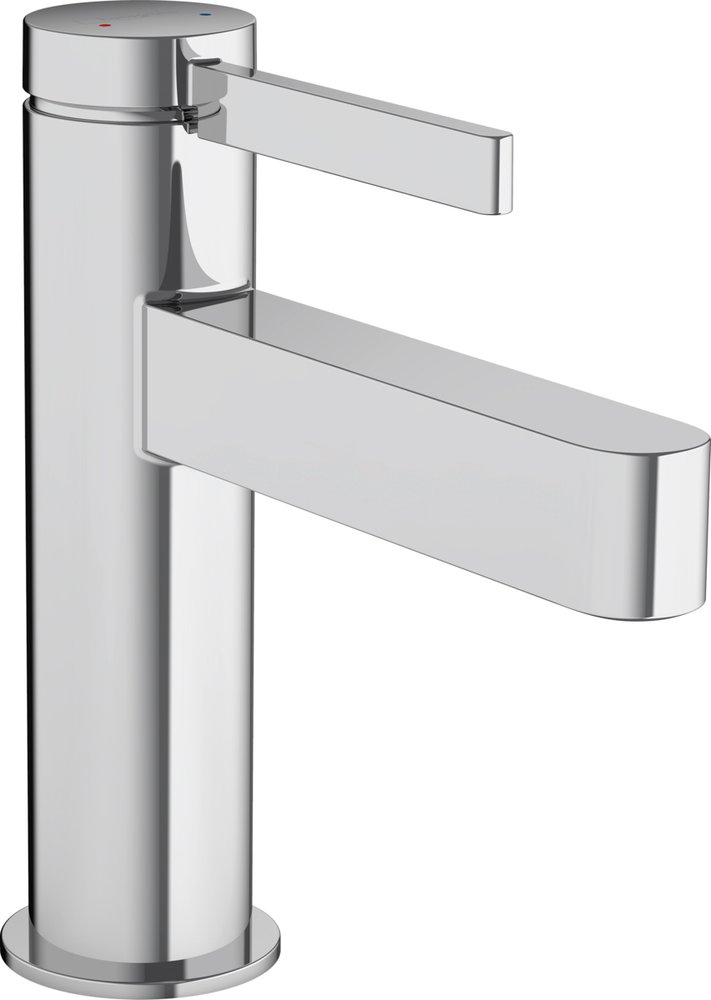 Смеситель Hansgrohe Finoris для раковины 76010000, 100 с донным клапаном Push-Open, хром