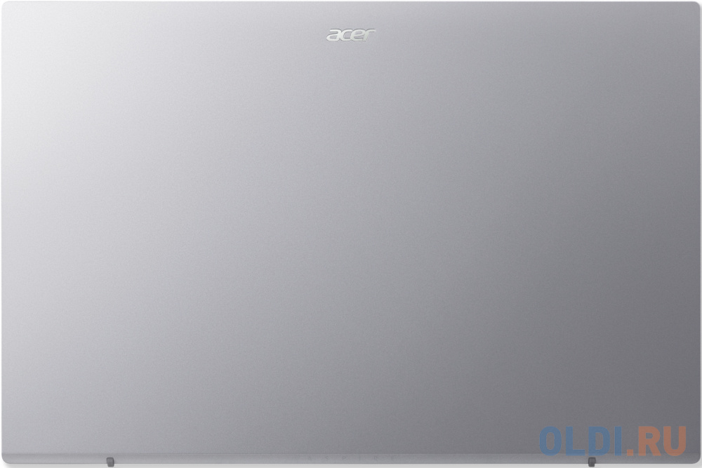 QWERTY Ноутбук Acer Aspire 3 A315-59-39S9 15.6" FHD, Intel Core Ci3-1215U, 8Gb, 256GB SSD, No ODD, int., Win11Pro, сереб