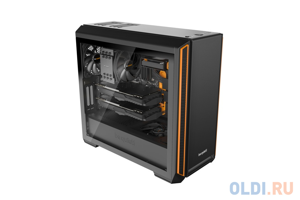 Корпус be quiet! SILENT BASE 601 Orange / midi-tower / side window / BGW25 в Москвe