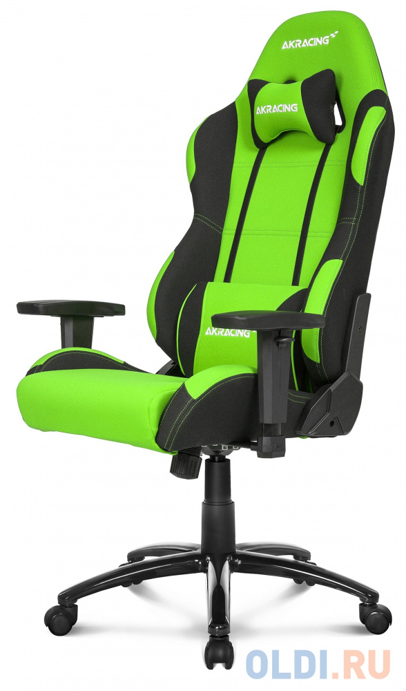 Игровое Кресло AKRacing PRIME               (AK-K7018-BG) black/green