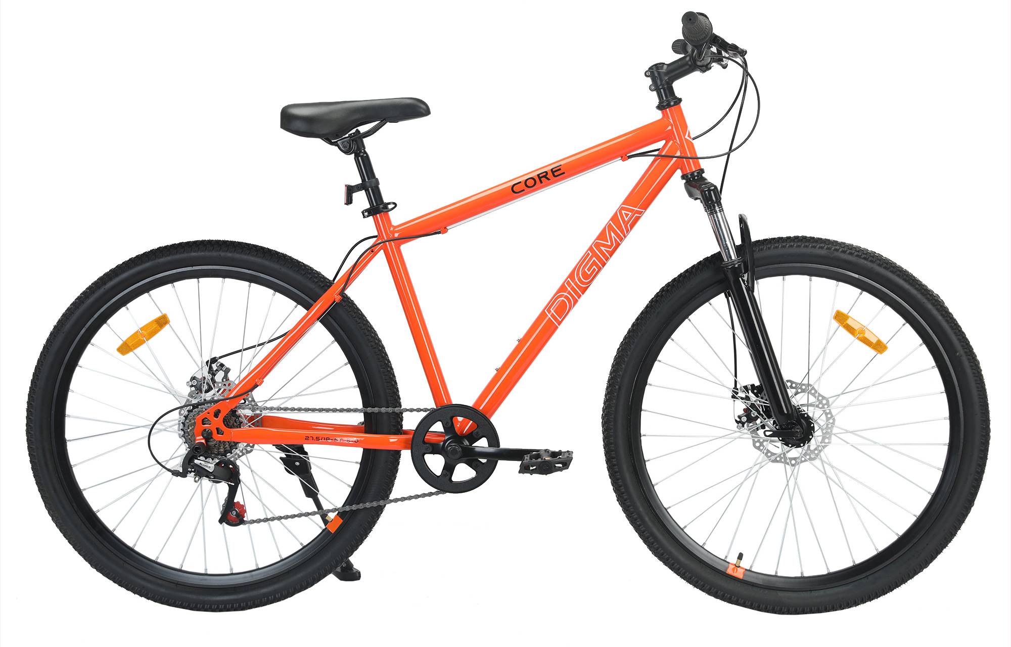 Велосипед горный Digma Core оранжевый (core-27.5/20-st-s-o)