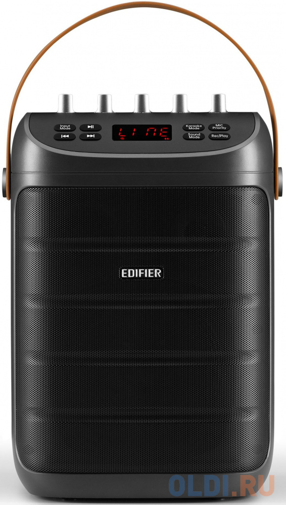 Колонки Edifier PK305 1.0 серый 18Вт портативные