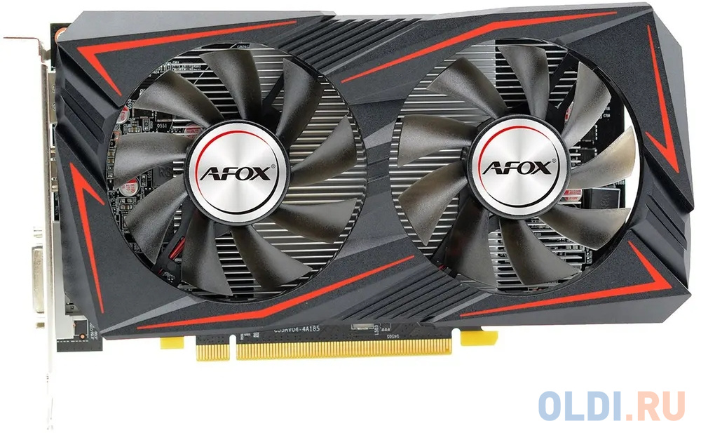 Видеокарта Afox RX550 4GB GDDR5 128bit DVI DP HDMI 2FAN RTL в Москвe