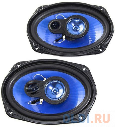 Автоакустика Soundmax SM-CSE693 коаксиальная 3-полосная 15-23см 110Вт-220Вт