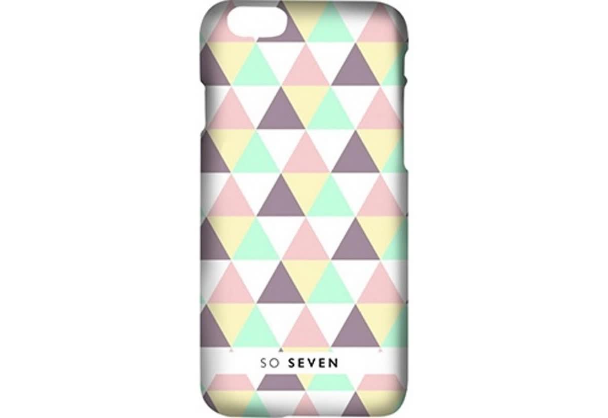 Чехол-накладка So Seven Grpahic Pastel для Apple iPhone 7/8 Plus принт Triangle